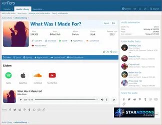 [XenCustomize] Profile Audio Player - Profile Music41.webp
