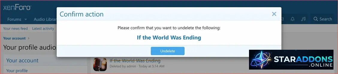 [XenCustomize] Profile Audio Player - Profile Music33.webp