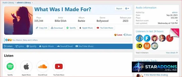 [XenCustomize] Profile Audio Player - Profile Music27.webp