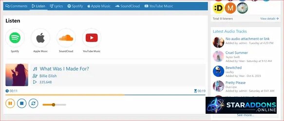 [XenCustomize] Profile Audio Player - Profile Music21.webp